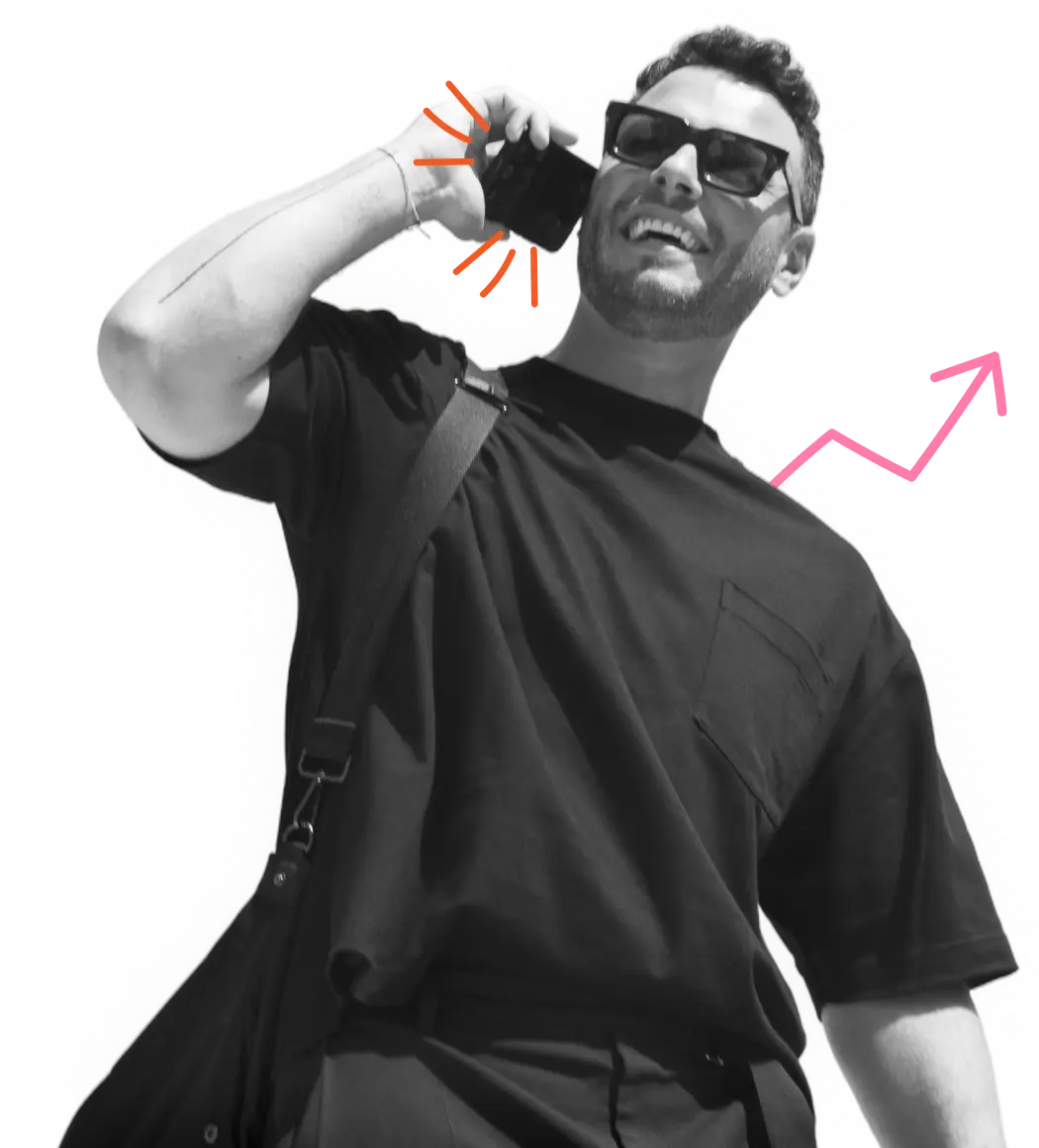 Se zakladatelem potřebujeme mít "fit", proto je úvodní call "vibe-check" zdarma.